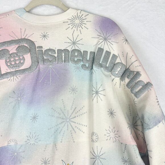 DISNEY Tye Dye Jersey with Disney Characters and Disney100 BRAND NEW. NEVER WORN - Picture 5 of 9